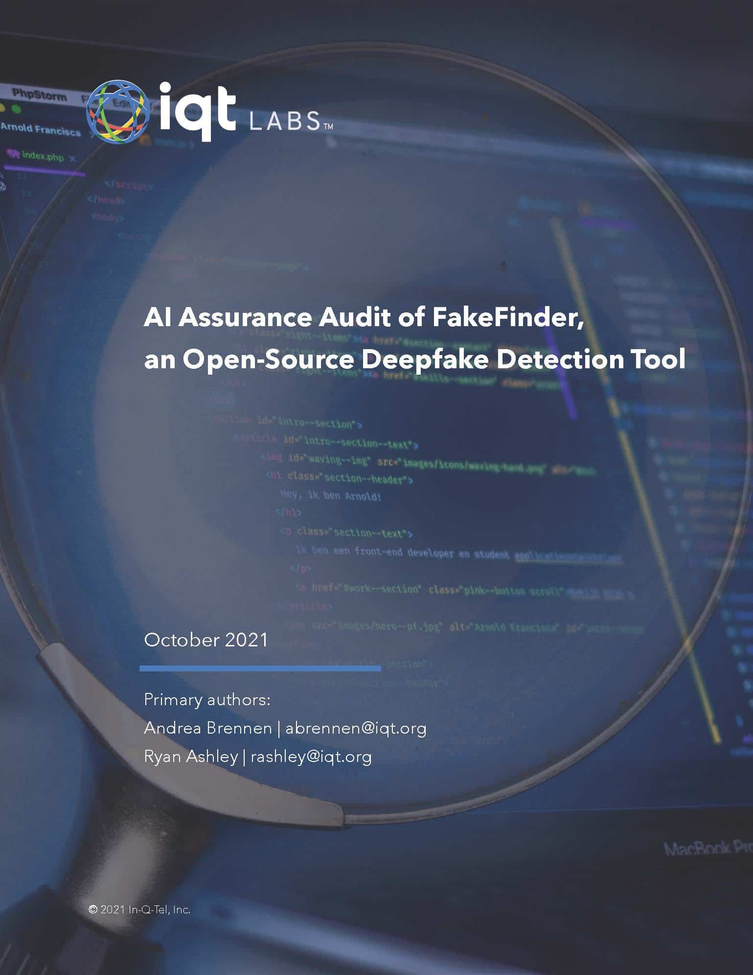 AI Assurance Audit of FakeFinder