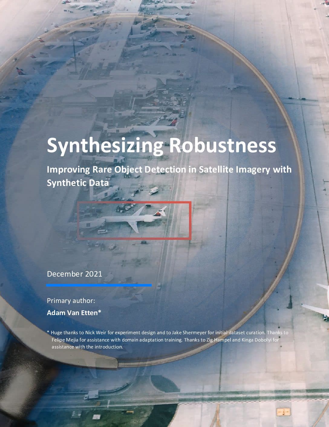 Synthesizing Robustness Report